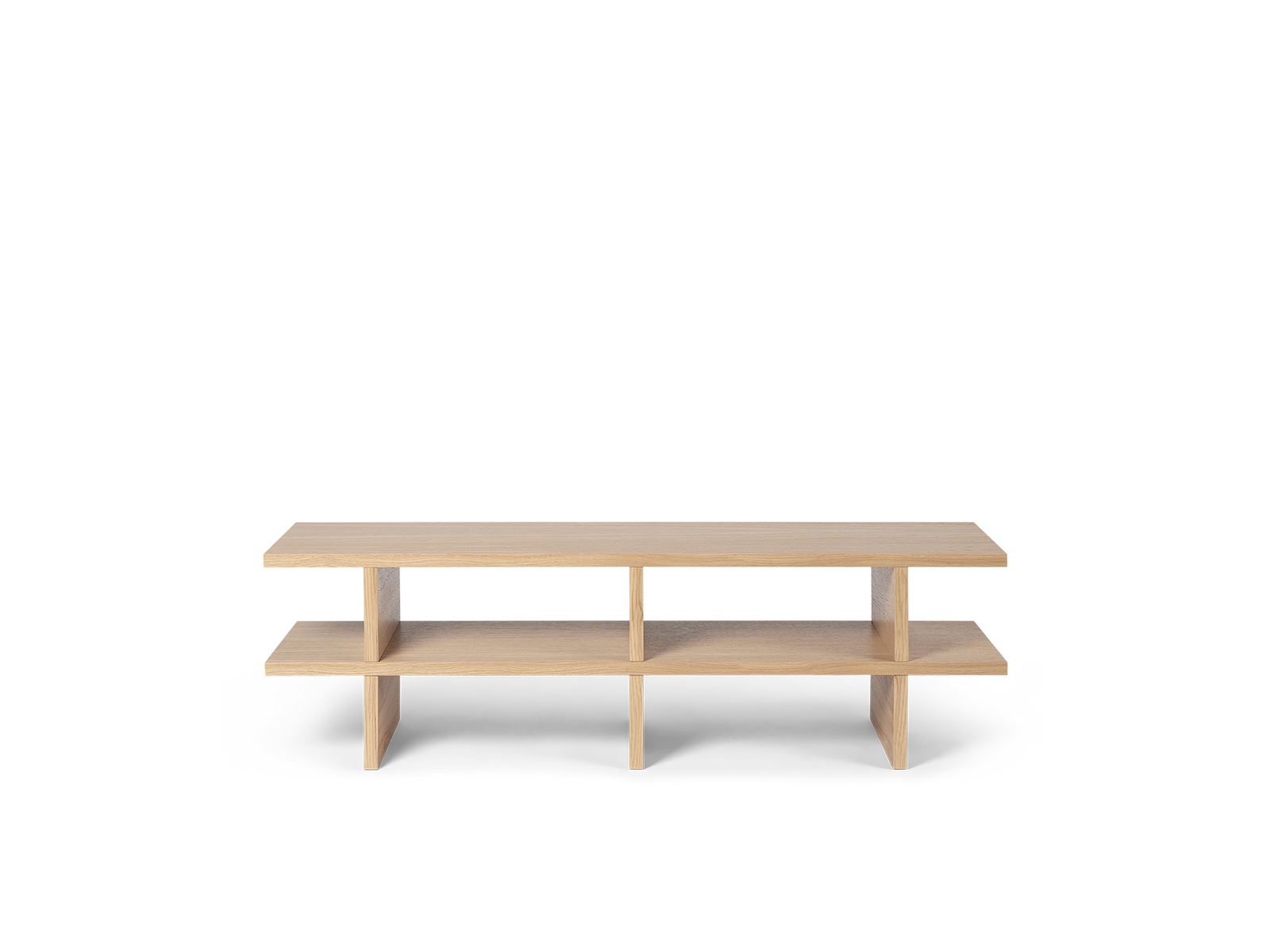 Kona Bench - Natural Oak Veneer | Ferm Living