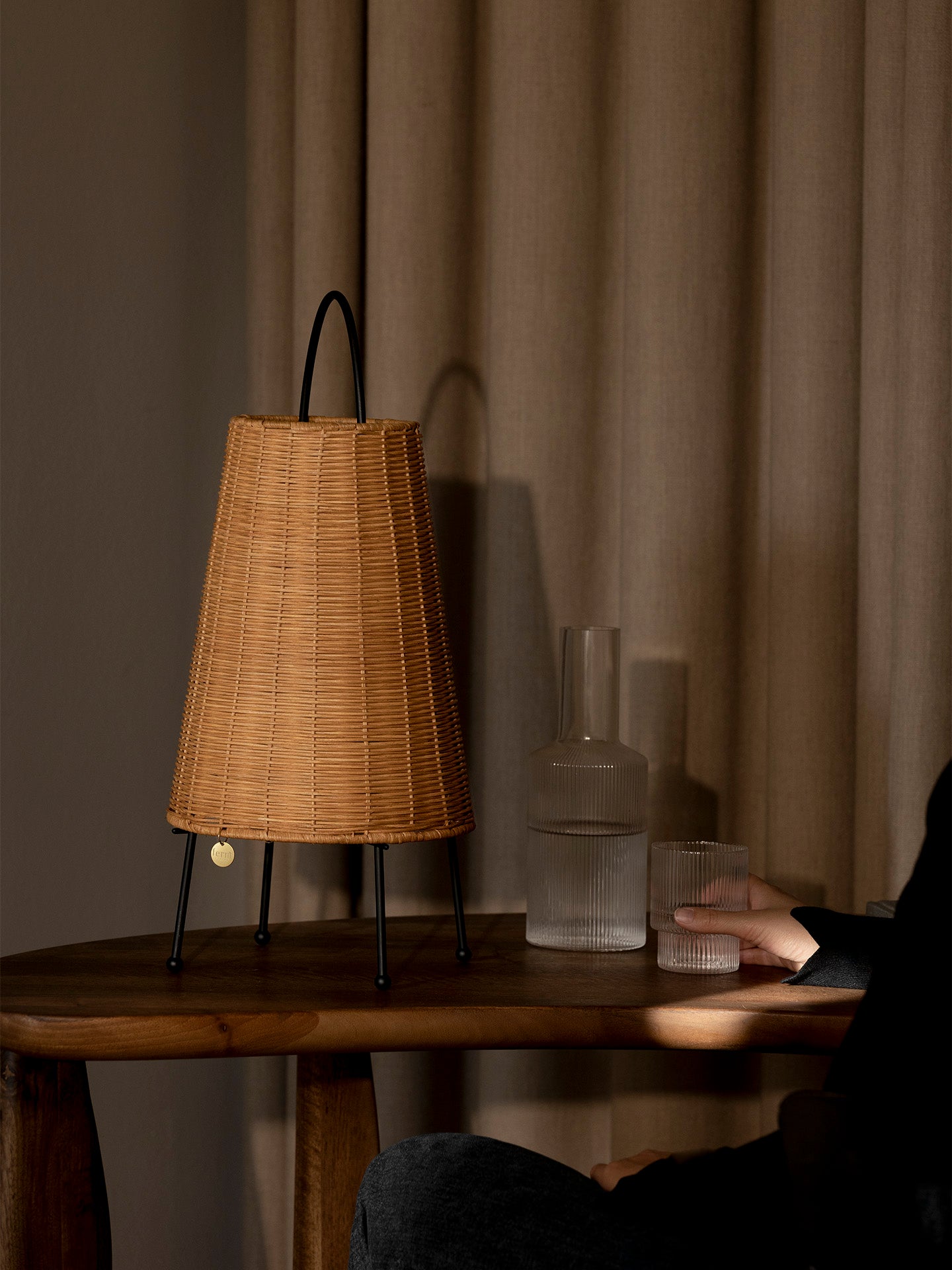 Ferm Living Porti Braided Lamp - Thumbnail 4