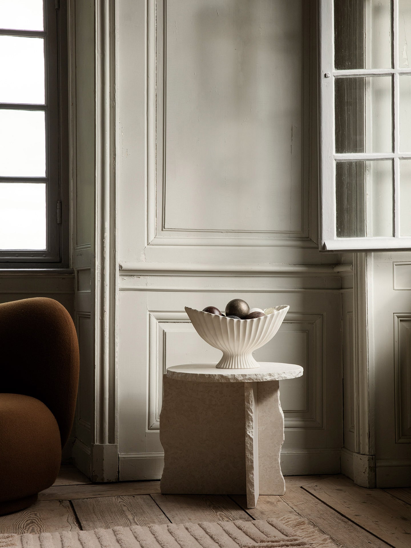 Fountain Centrepiece in Off-White by Ferm Living