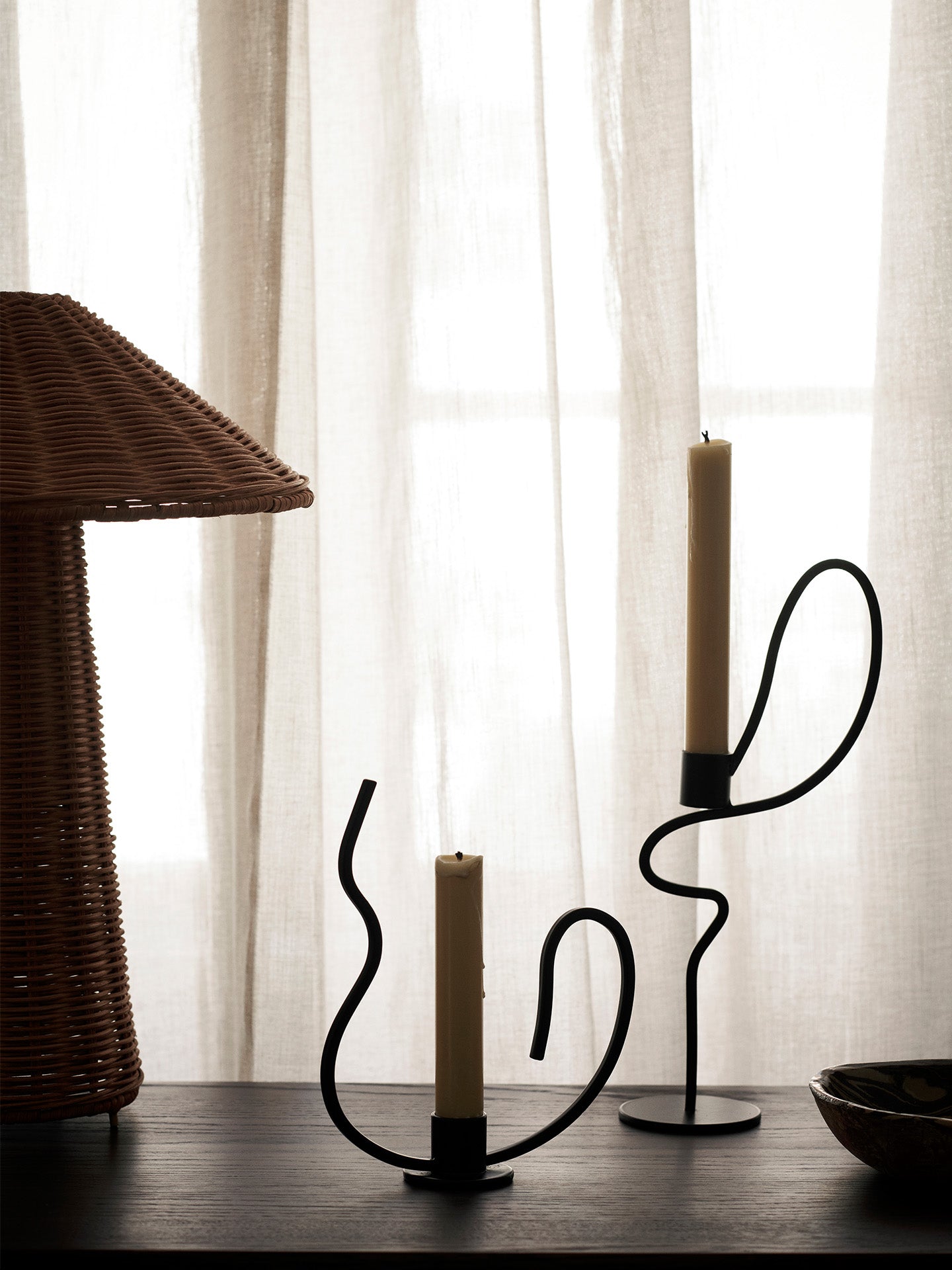 Ferm Living Valse Candle Holder - Thumbnail 5