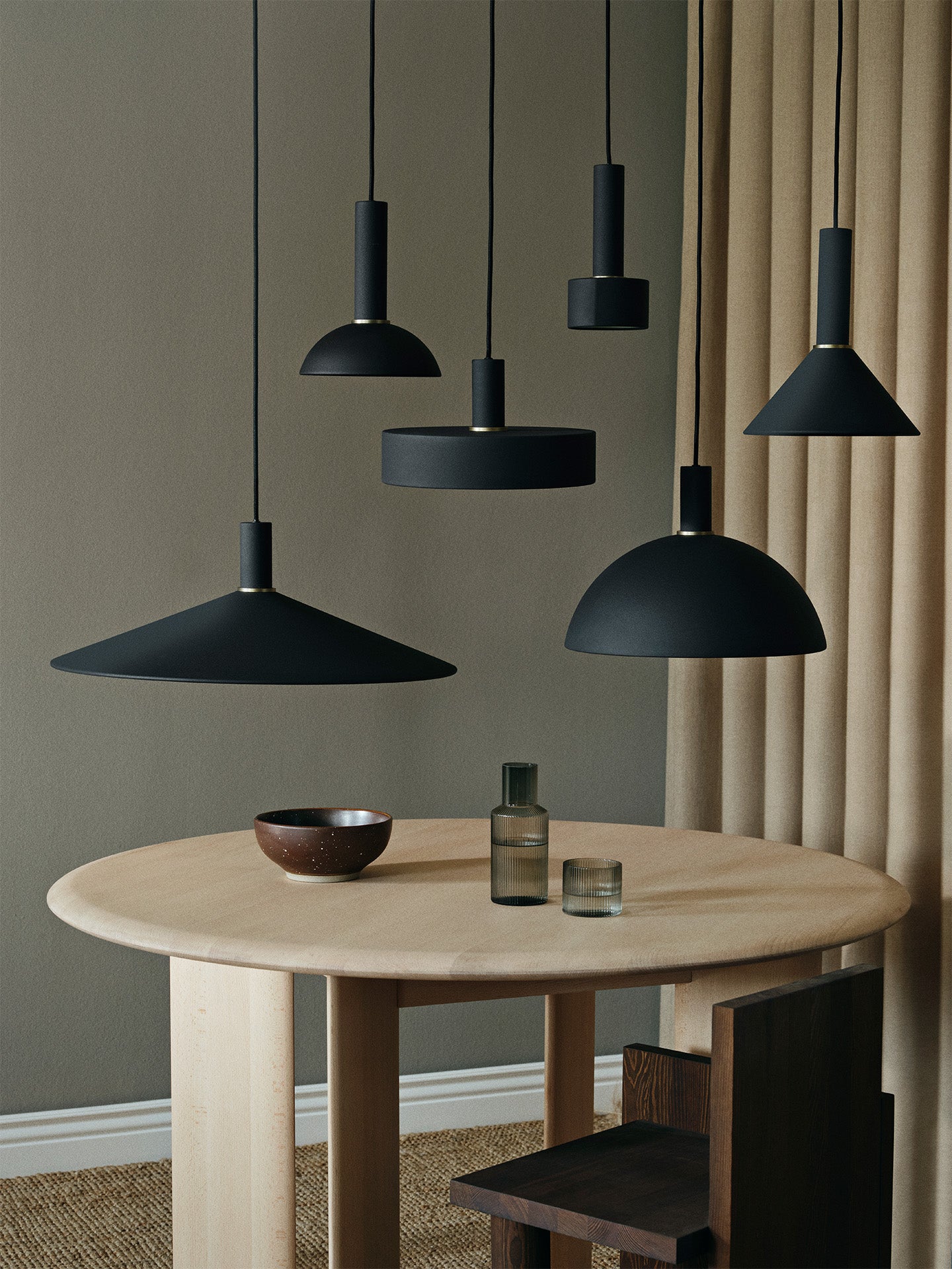 Ferm Living Cone Shade Black
