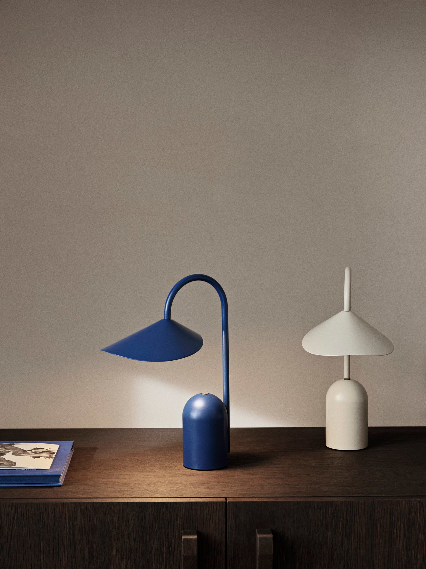 Arum Portable Lamp - Blue | Ferm Living