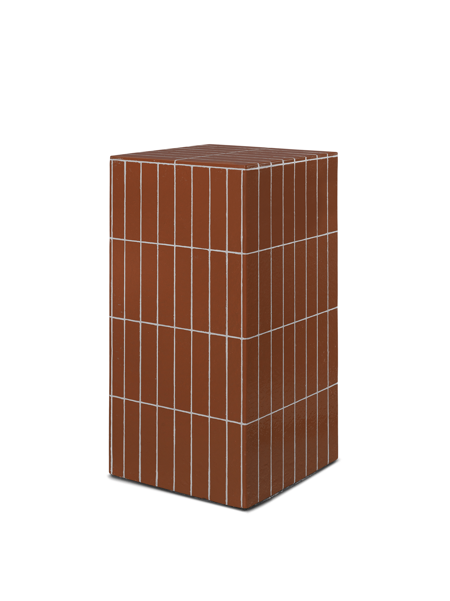 Pillar Pedestal – Brown | Modern pedestal for the home | Ferm Living