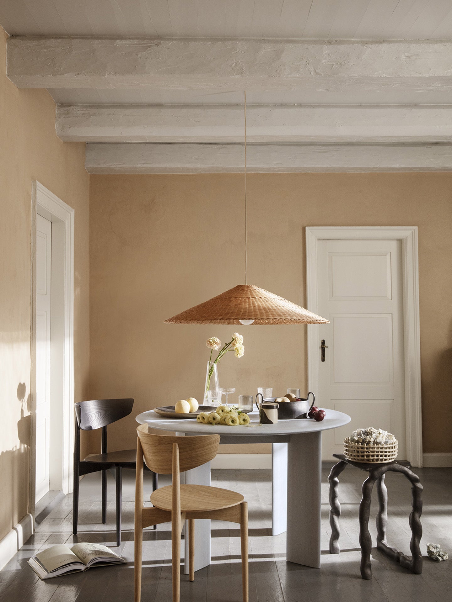 Dou Lampshade - Ø90 - Natural by Ferm Living