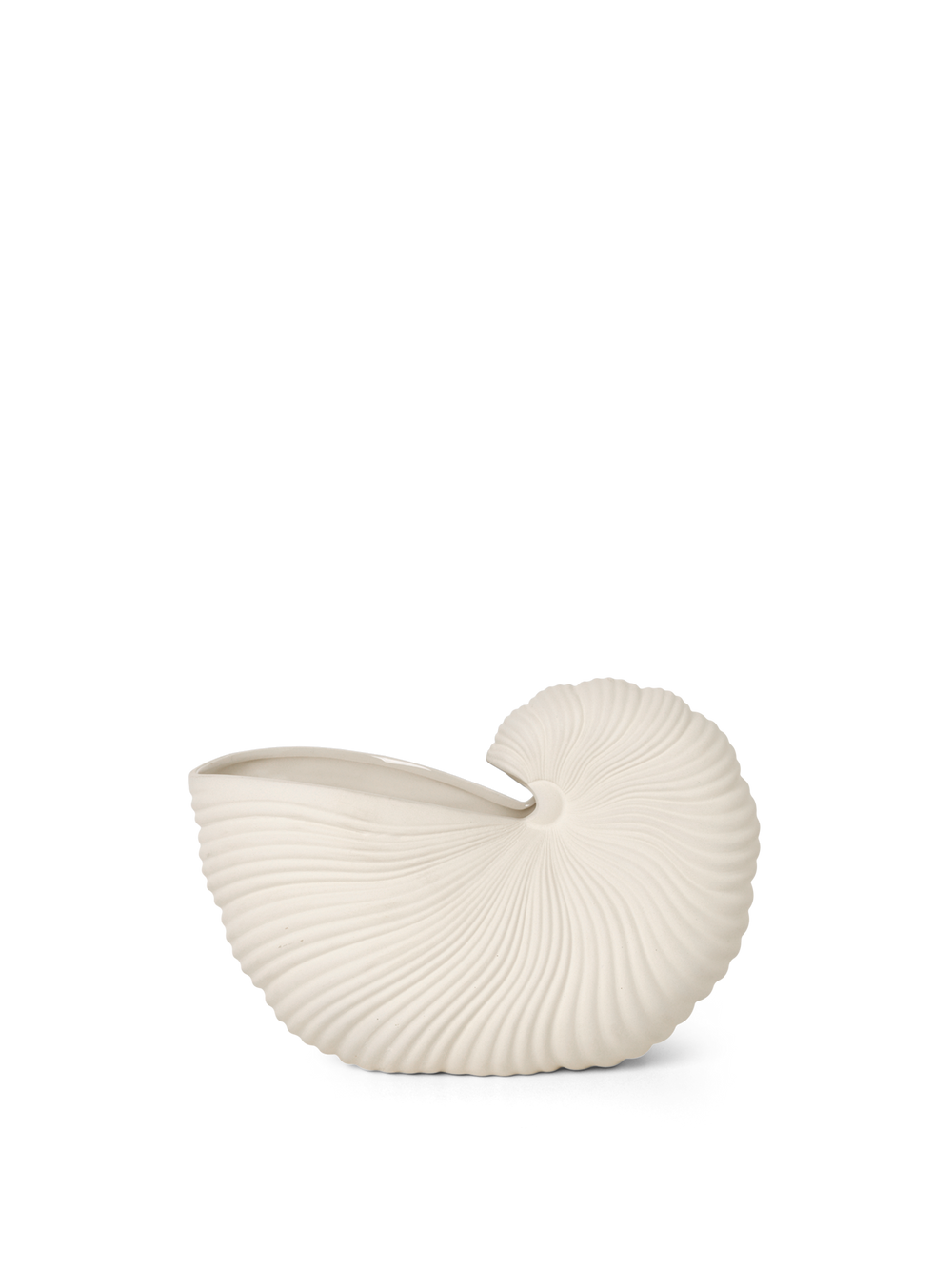 Ferm Living Shell pot | Unique white vase for a personalised home Ferm Living Shell pot | Unique white vase for a personalised home