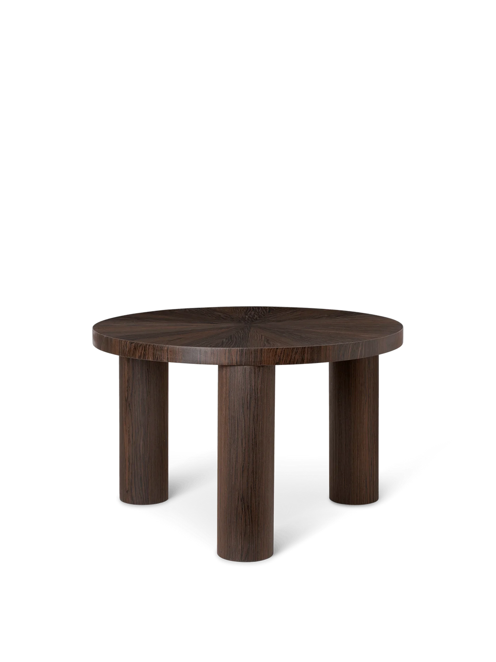 Post Coffee Table - Small - Smoked Oak Star/Plain by Ferm Living Post Coffee Table - Small - Smoked Oak Star/Plain by Ferm Living