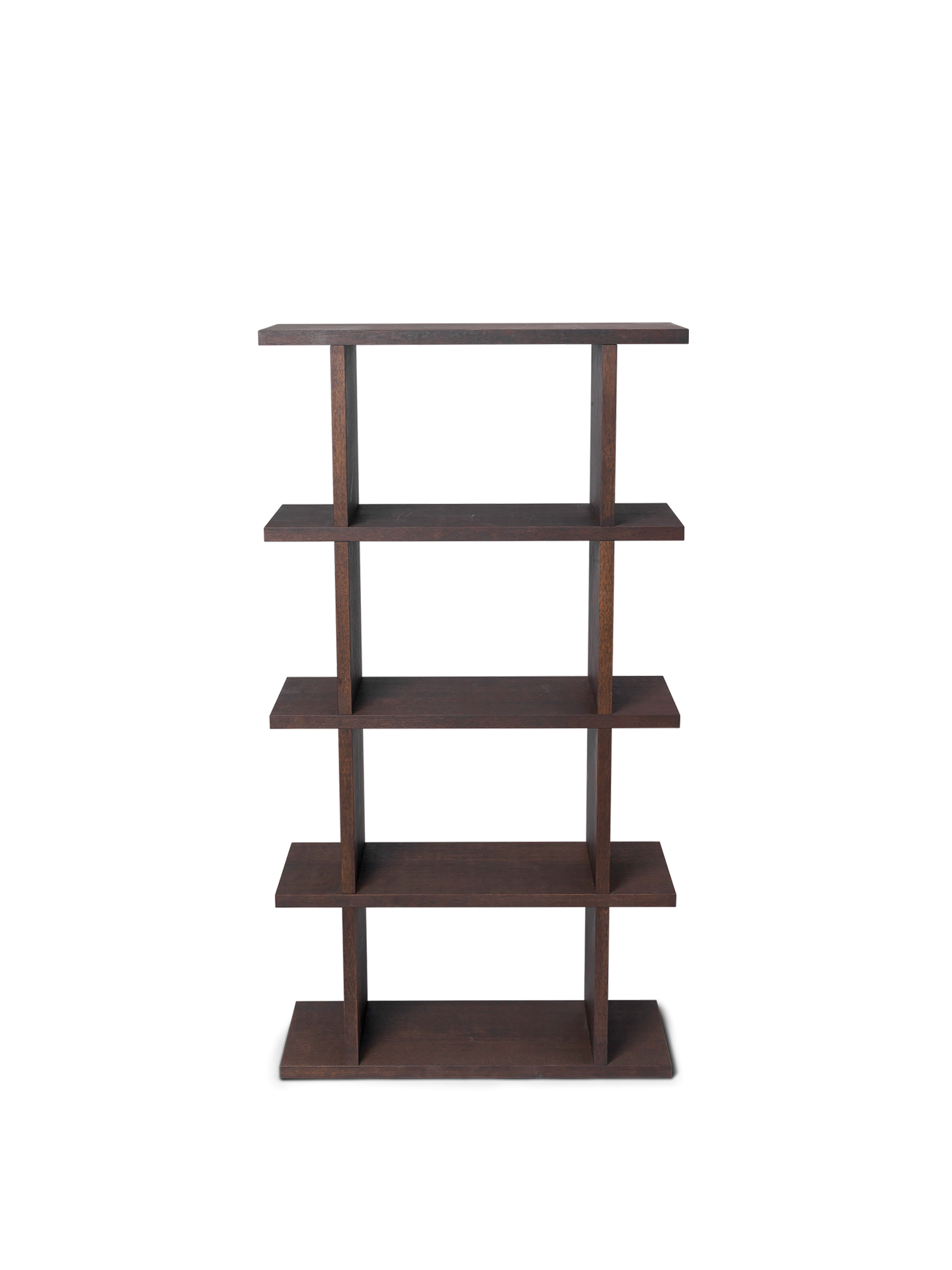 Kona Bookcase - 1x4 - Natural Oak Veneer | Ferm Living