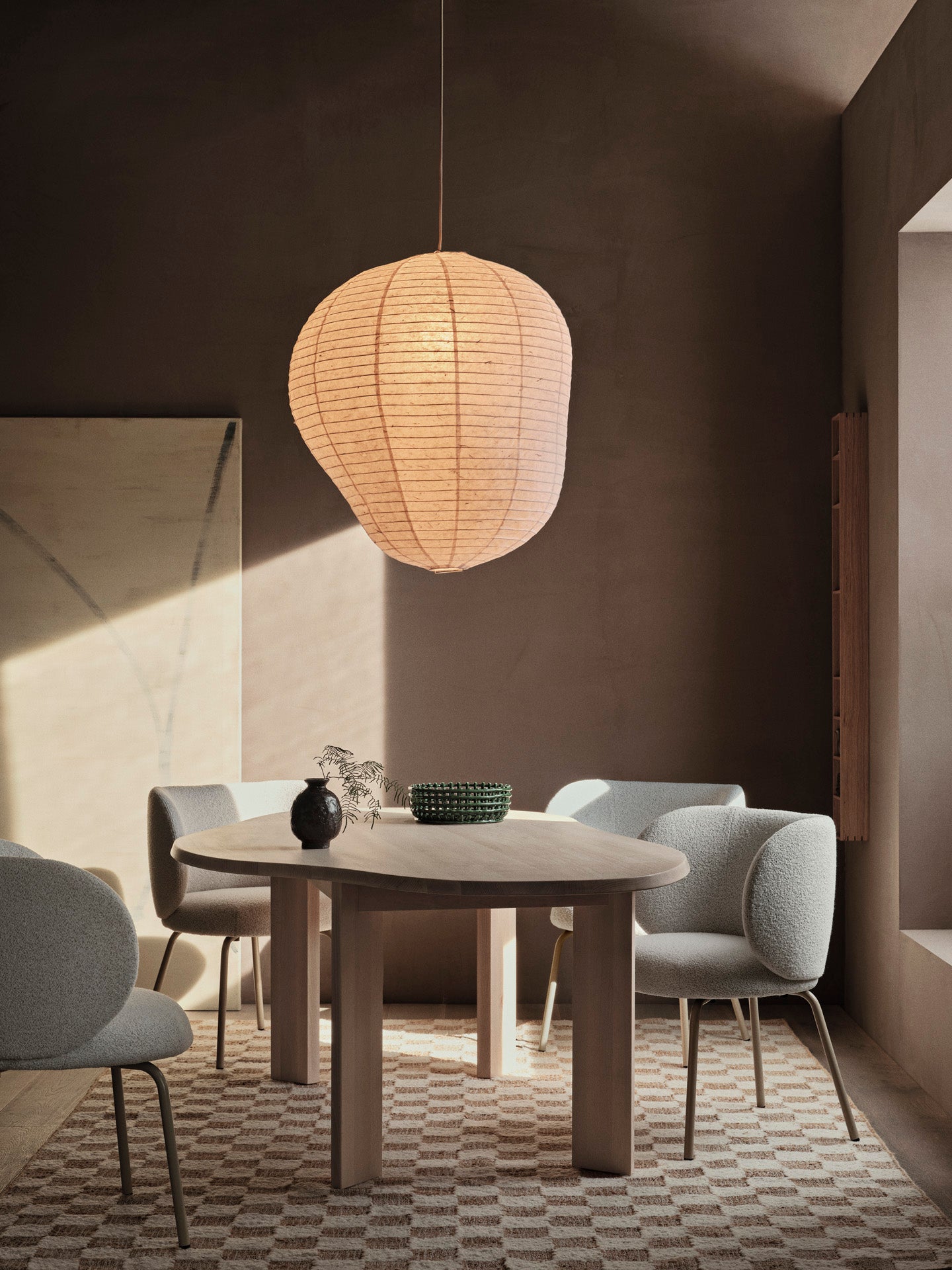 Kurbis Lampshade 80 cm – Natural | Ferm Living