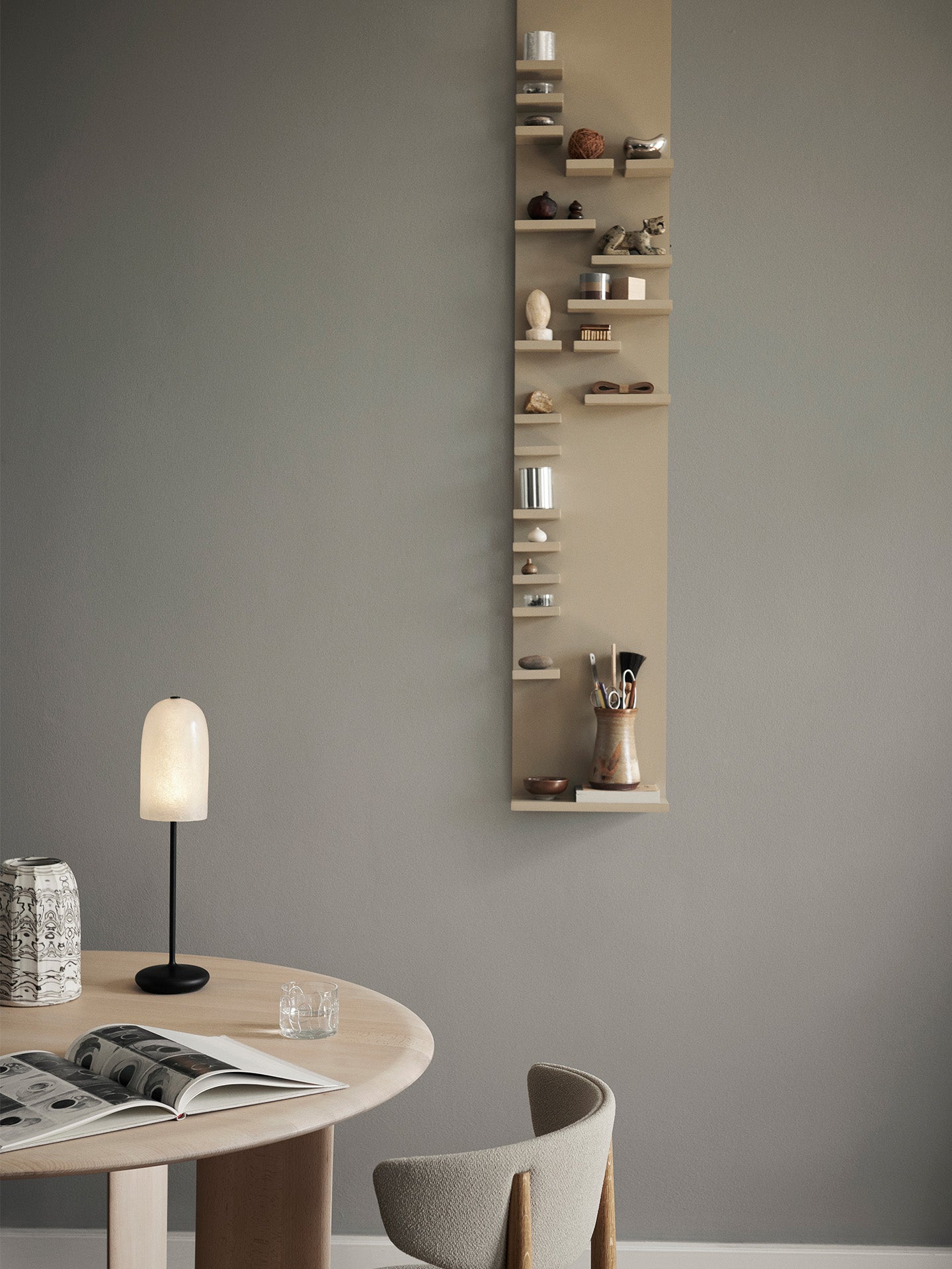 Parade Shelf – Beige | Wall-mounted shelf for the home | Ferm Living