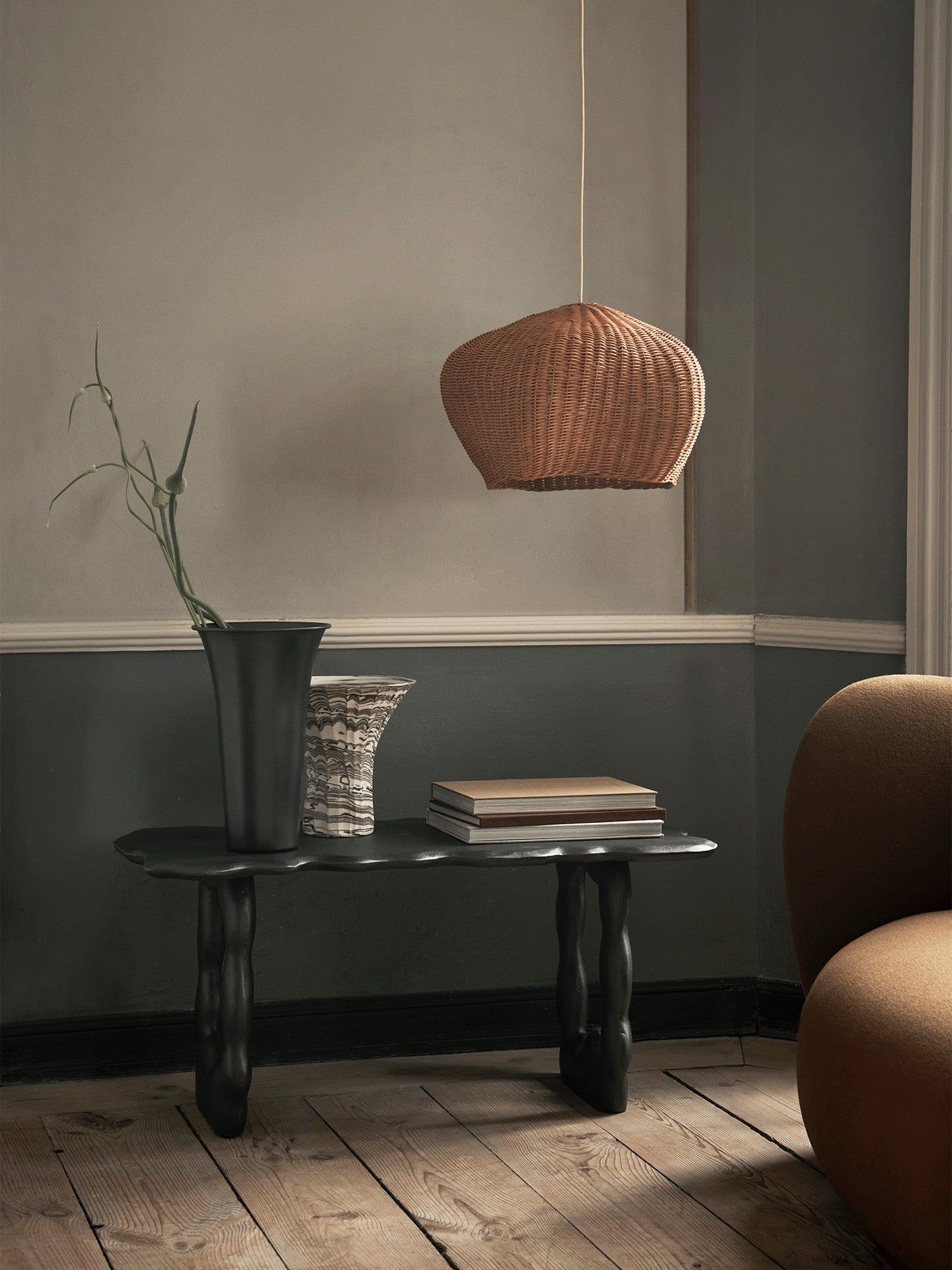 Ferm Living ウォールクロック The Hallway – Ferm Living