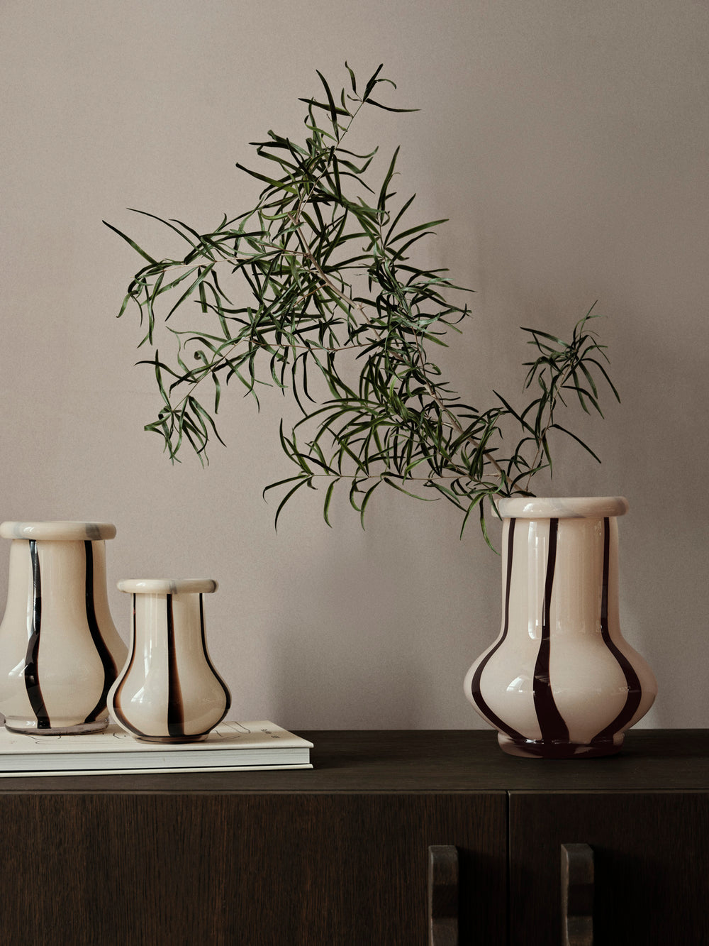 Riban Vase – Large – Cream