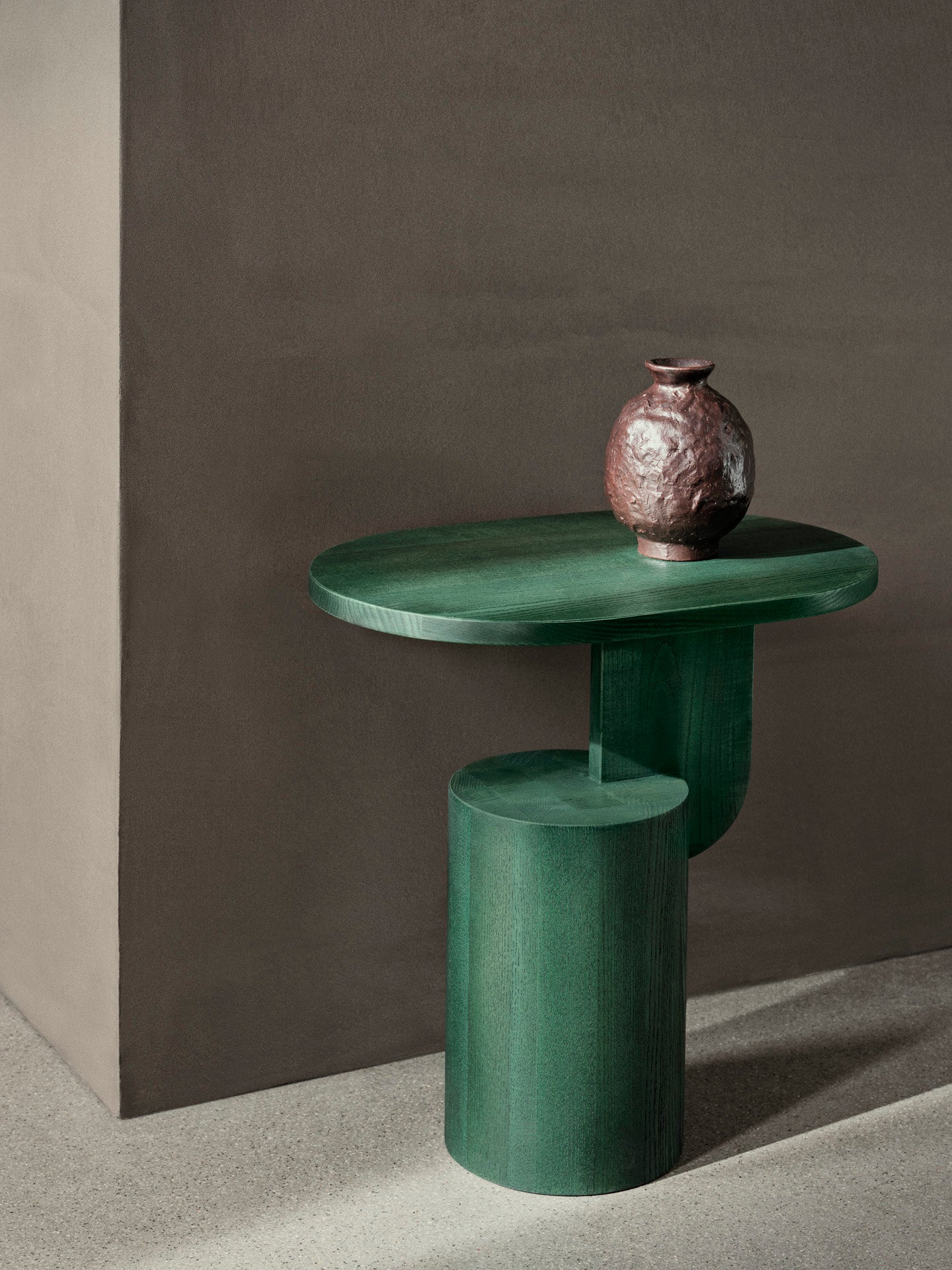 Insert Side Table - Green | Ferm Living