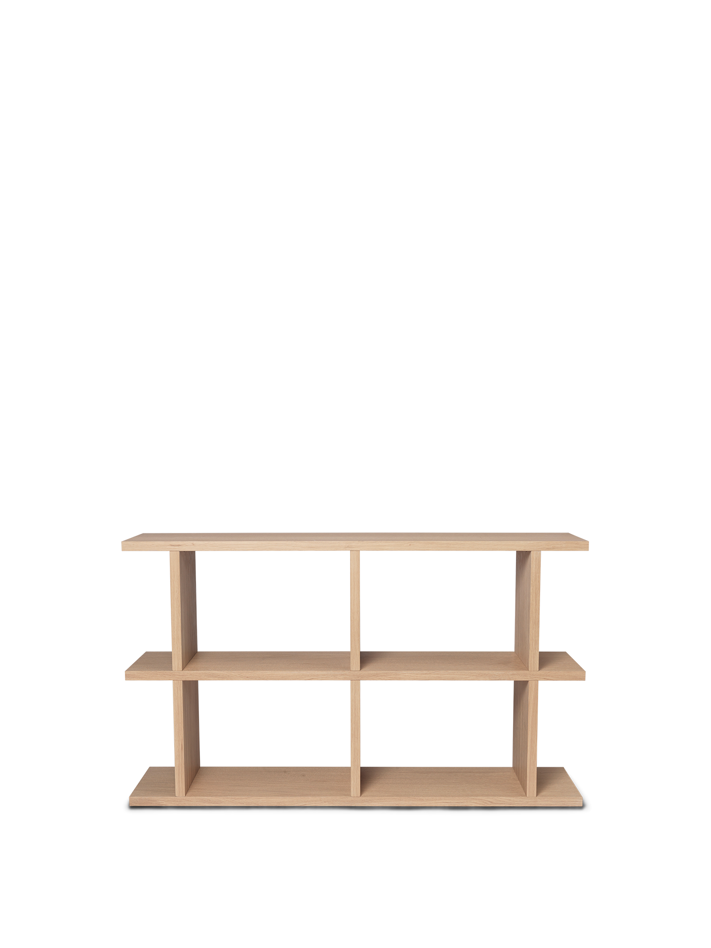 Kona Bookcase - 2x2 - Natural Oak Veneer | Ferm Living