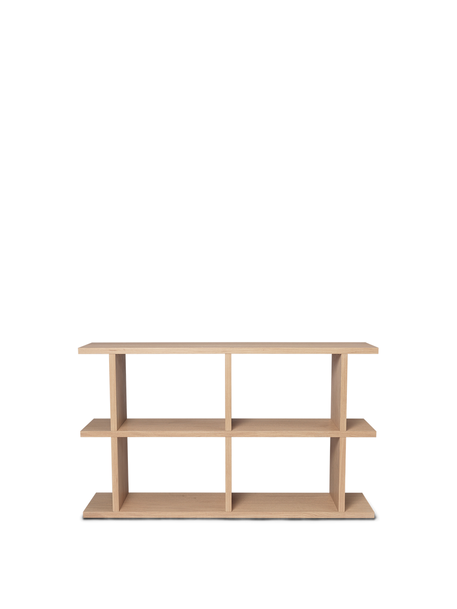 Kona Bookcase - 2x2 - Natural Oak Veneer | Ferm Living