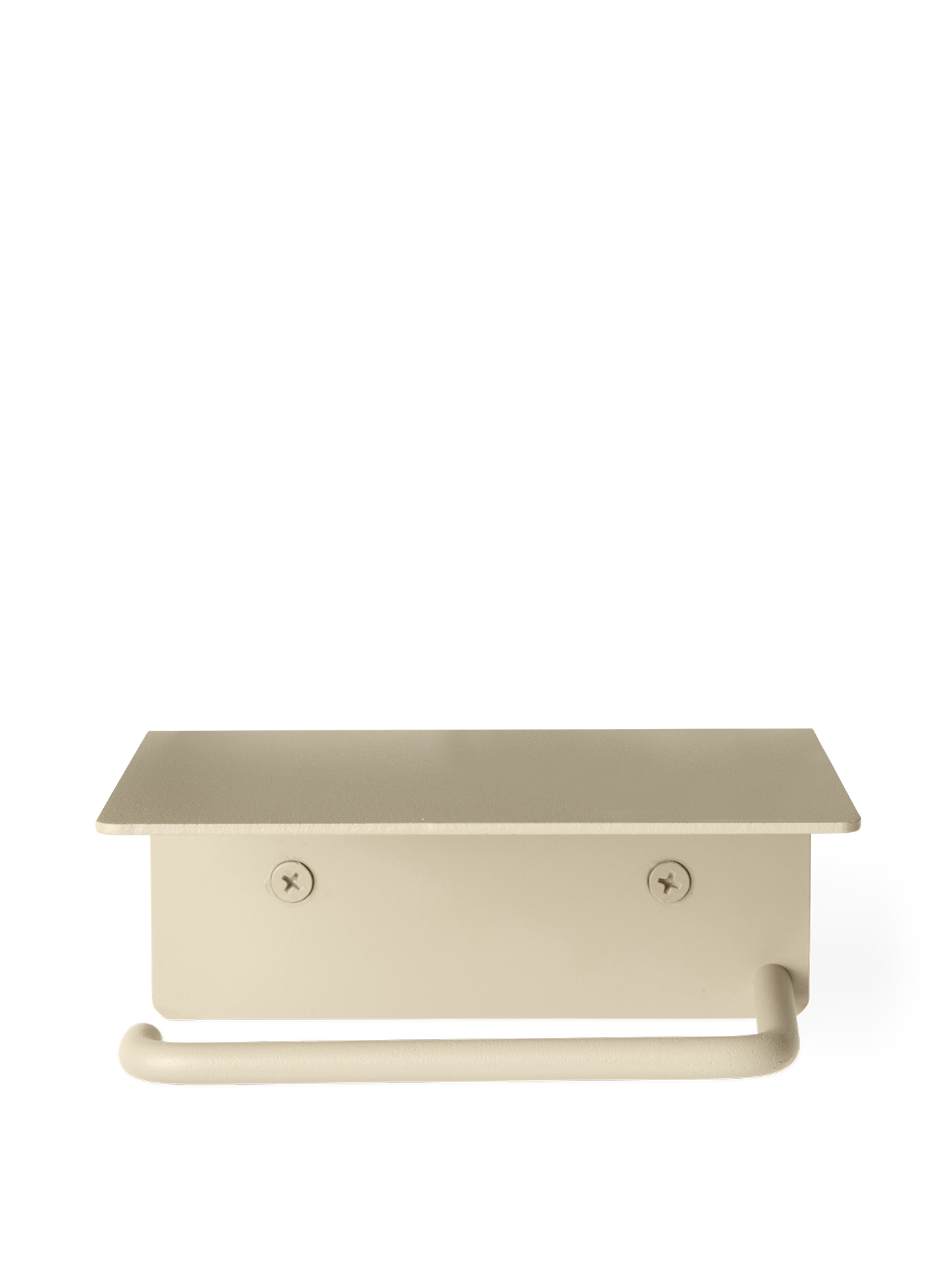 Dora Toilet Paper Holder with Shelf – Beige | Ferm Living Dora Toilet Paper Holder with Shelf – Beige | Ferm Living