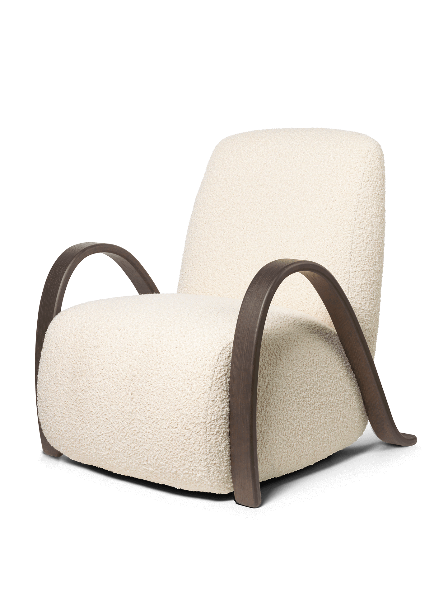Buur Lounge Chair | Nordic Bouclé – Off-white | Ferm Living