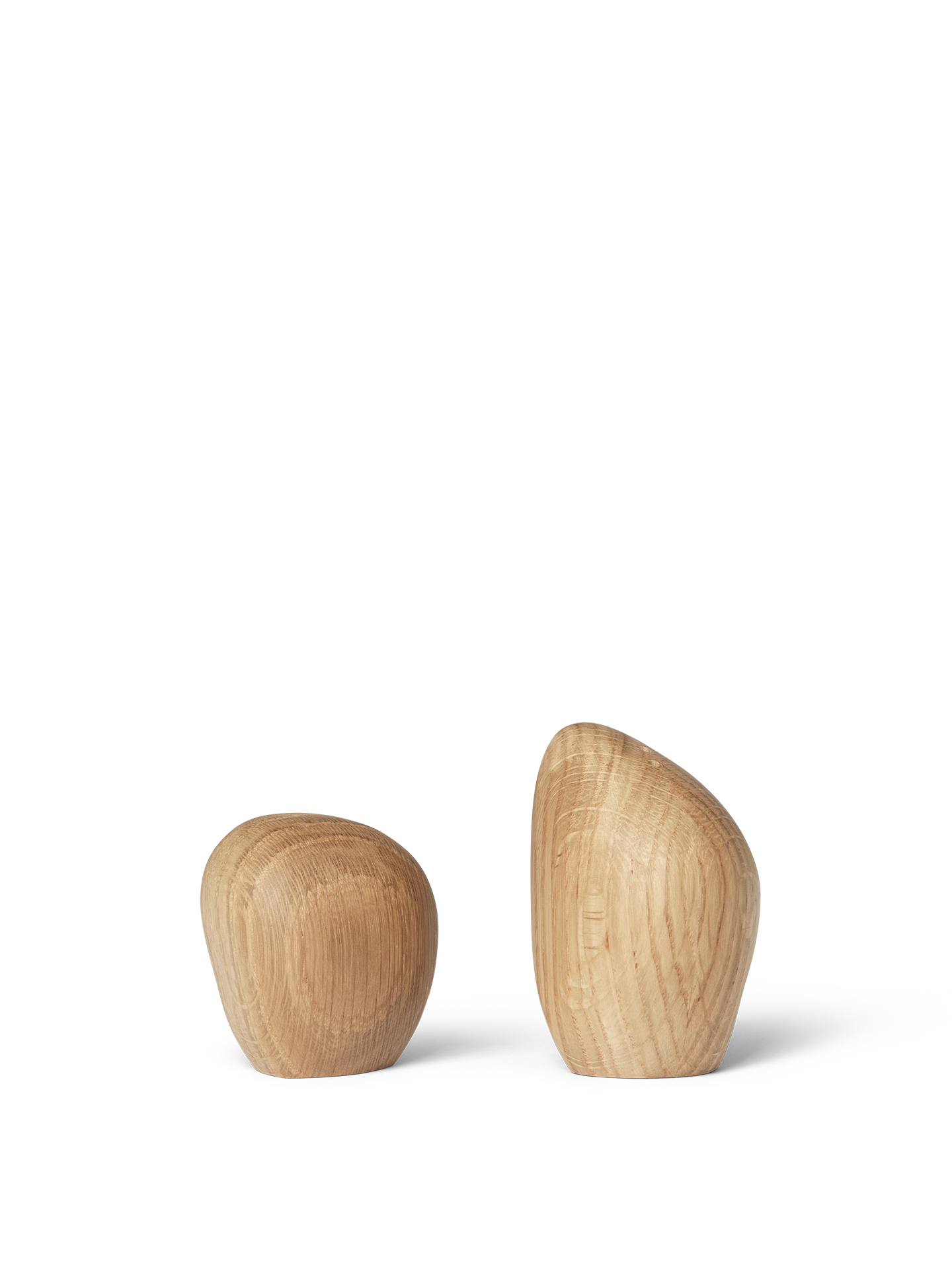 Cairn Salt and Pepper Shakers - Set of 2 - Oak | fem LIVING – Ferm