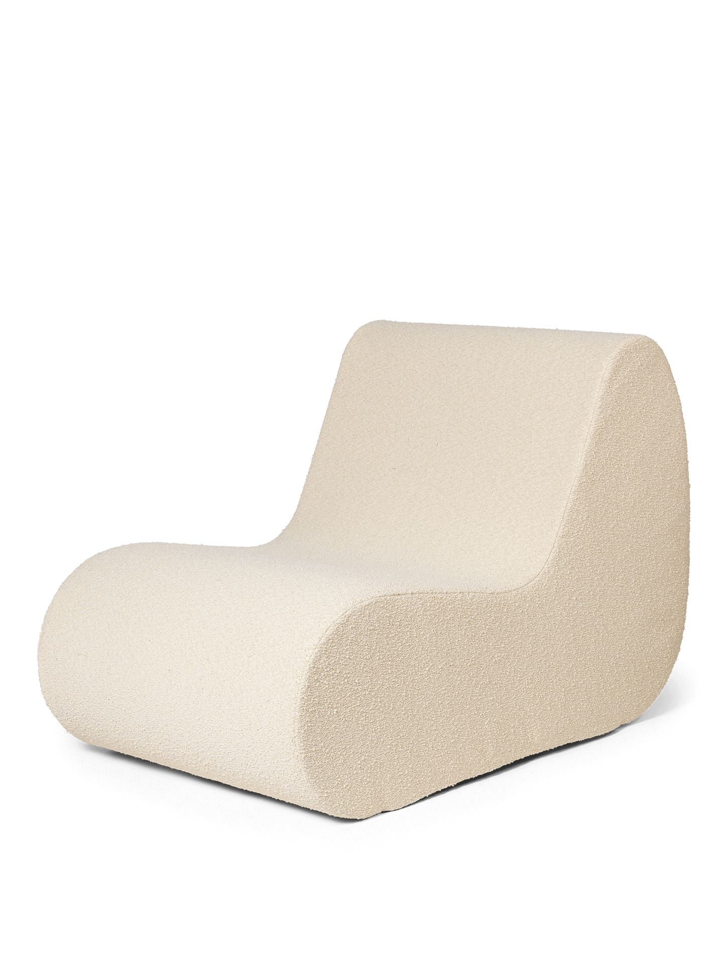 Rouli Center Module - Pure Bouclé - Off-white | Ferm Living