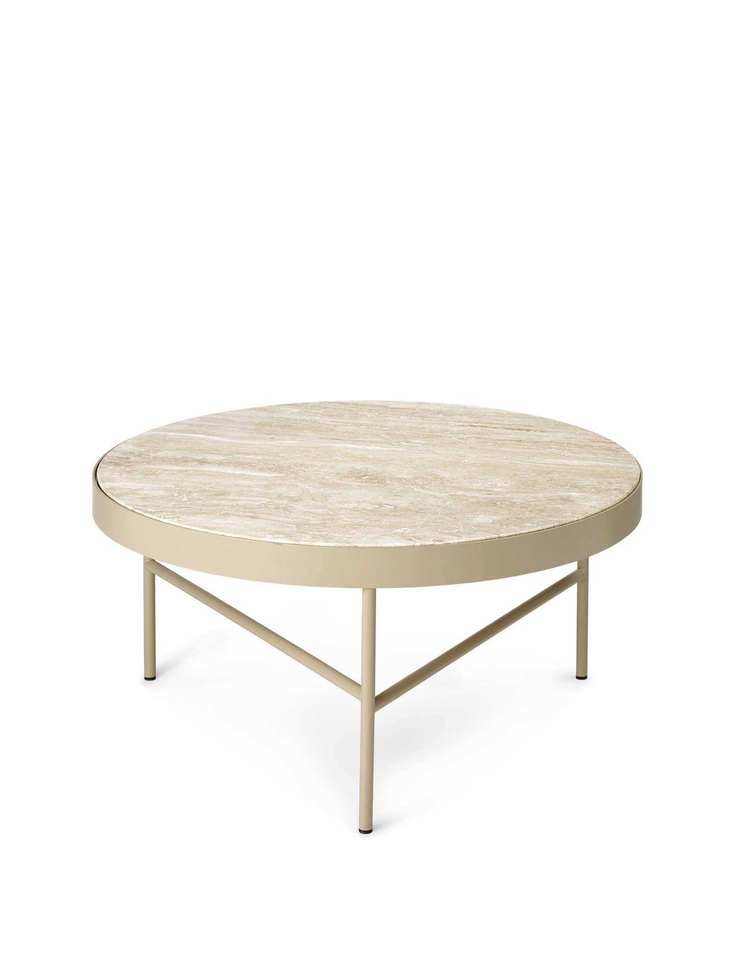 Large Travertine Table - Cashmere | Ferm Living