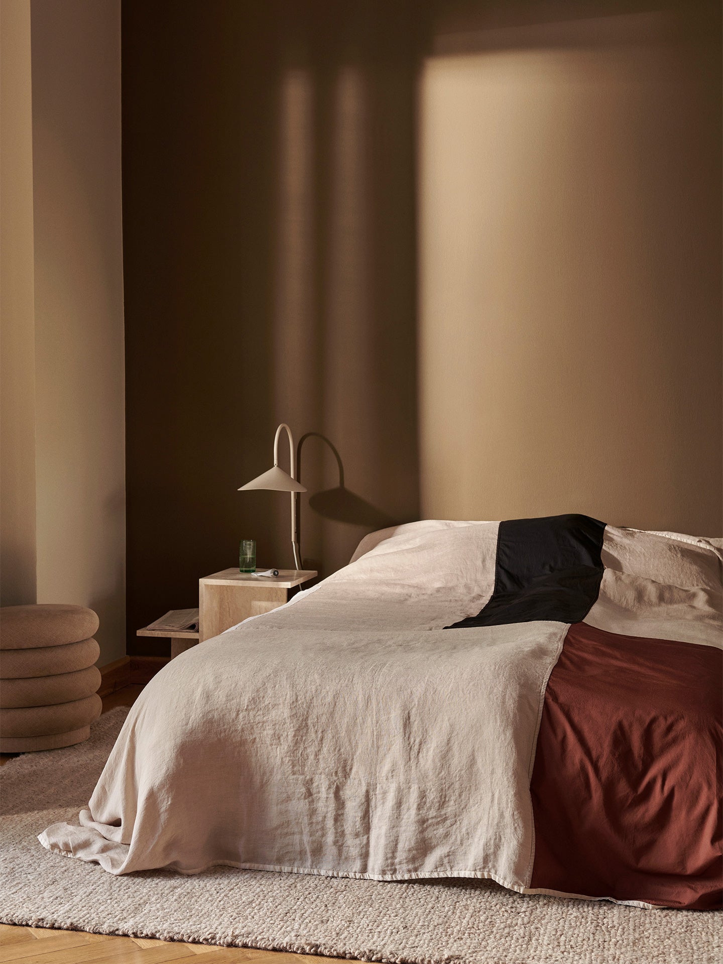 ferm living Part Bedspread ベッドカバー マルチカバー 31950244.jpg