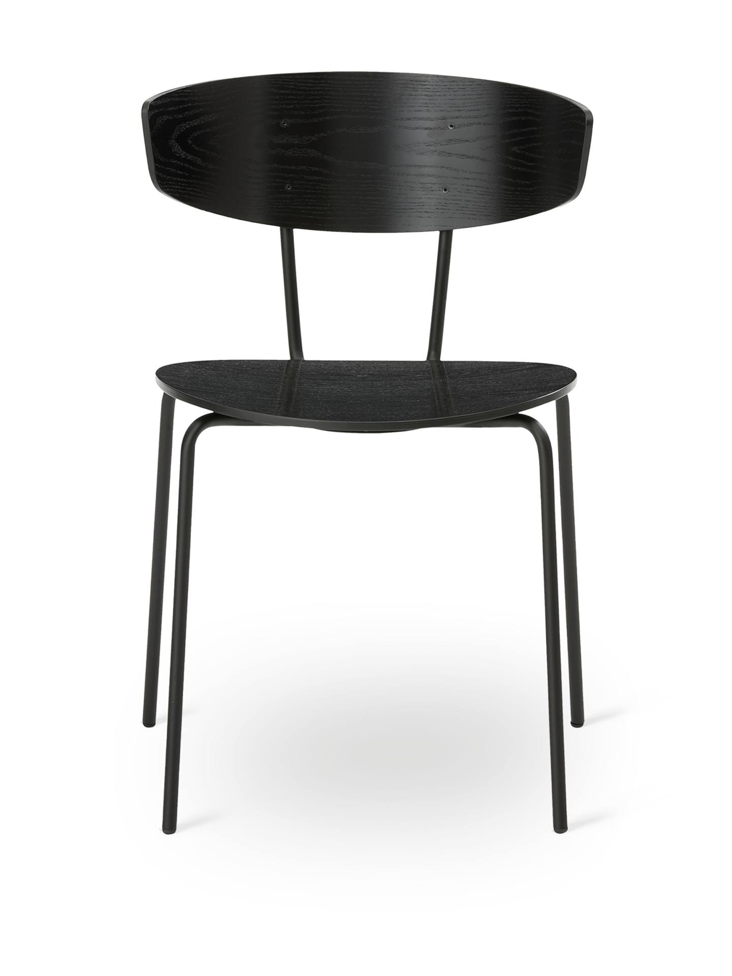 Elegant and classic Herman Chair in black oak by Ferm Living