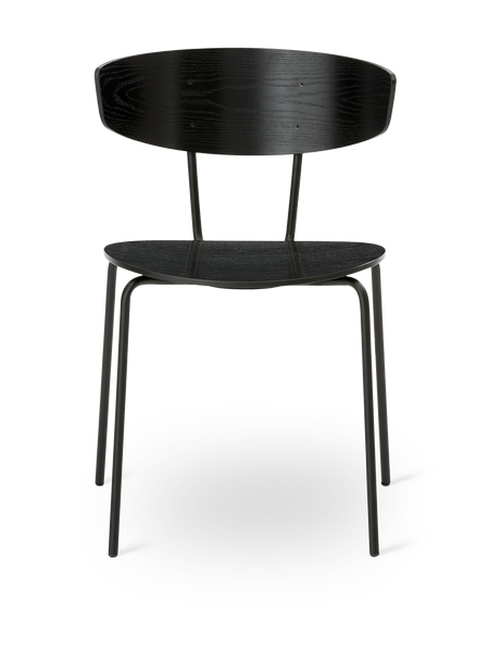 Elegant and classic Herman Chair in black oak by Ferm Living