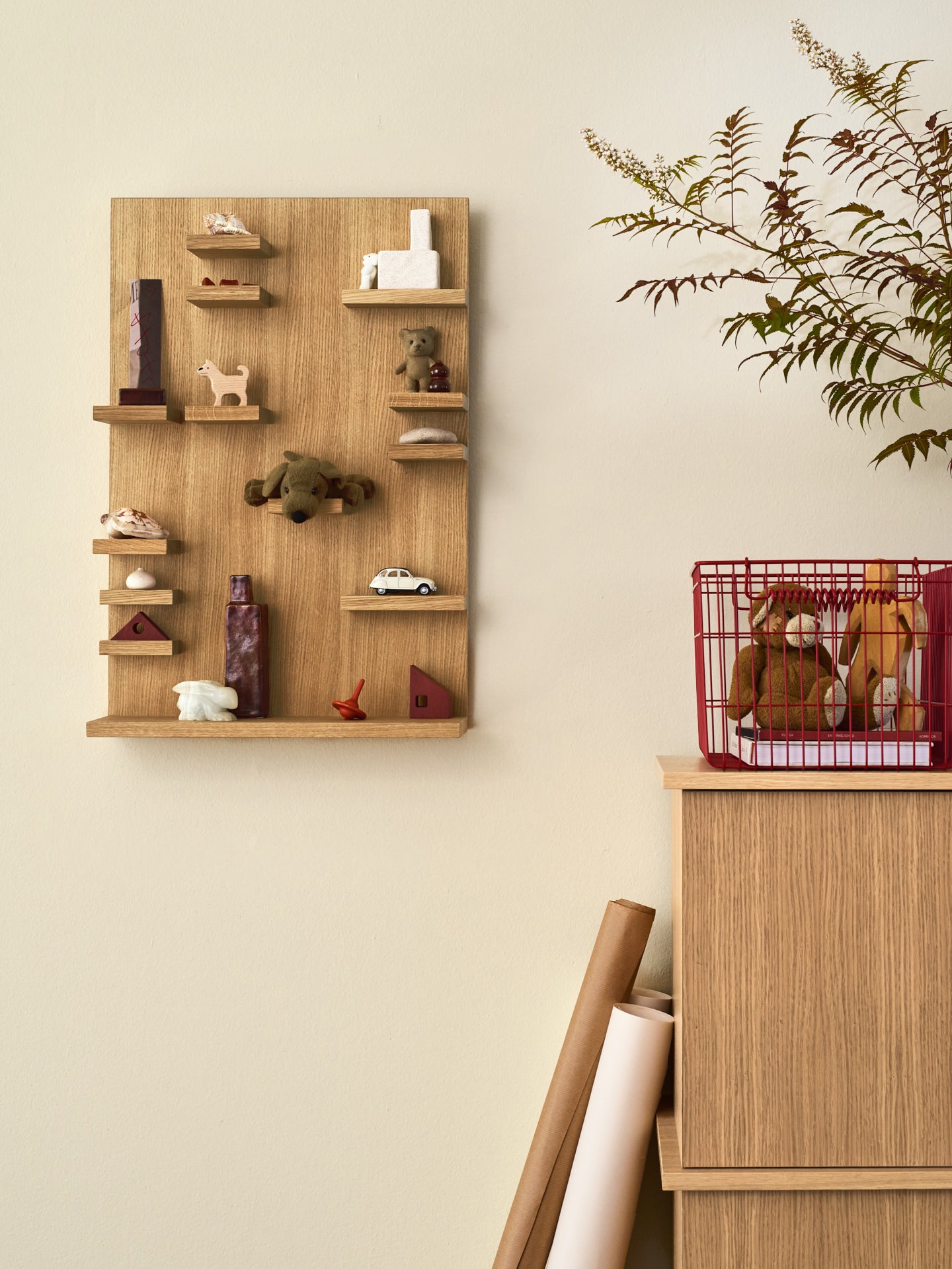 Parade Shelf - Small - Oiled Oak | Ferm Living