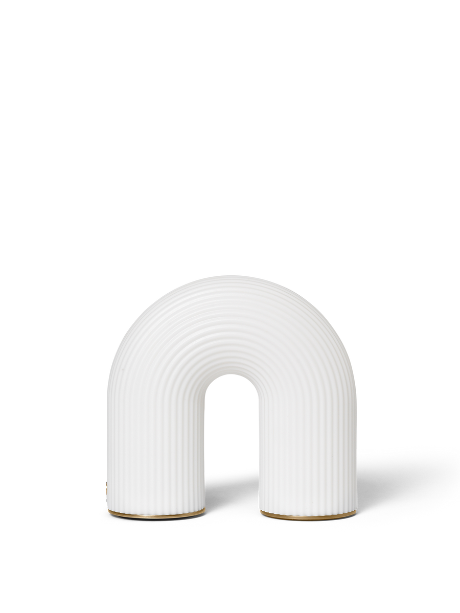 Vuelta Portable Lamp - White | Ferm Living
