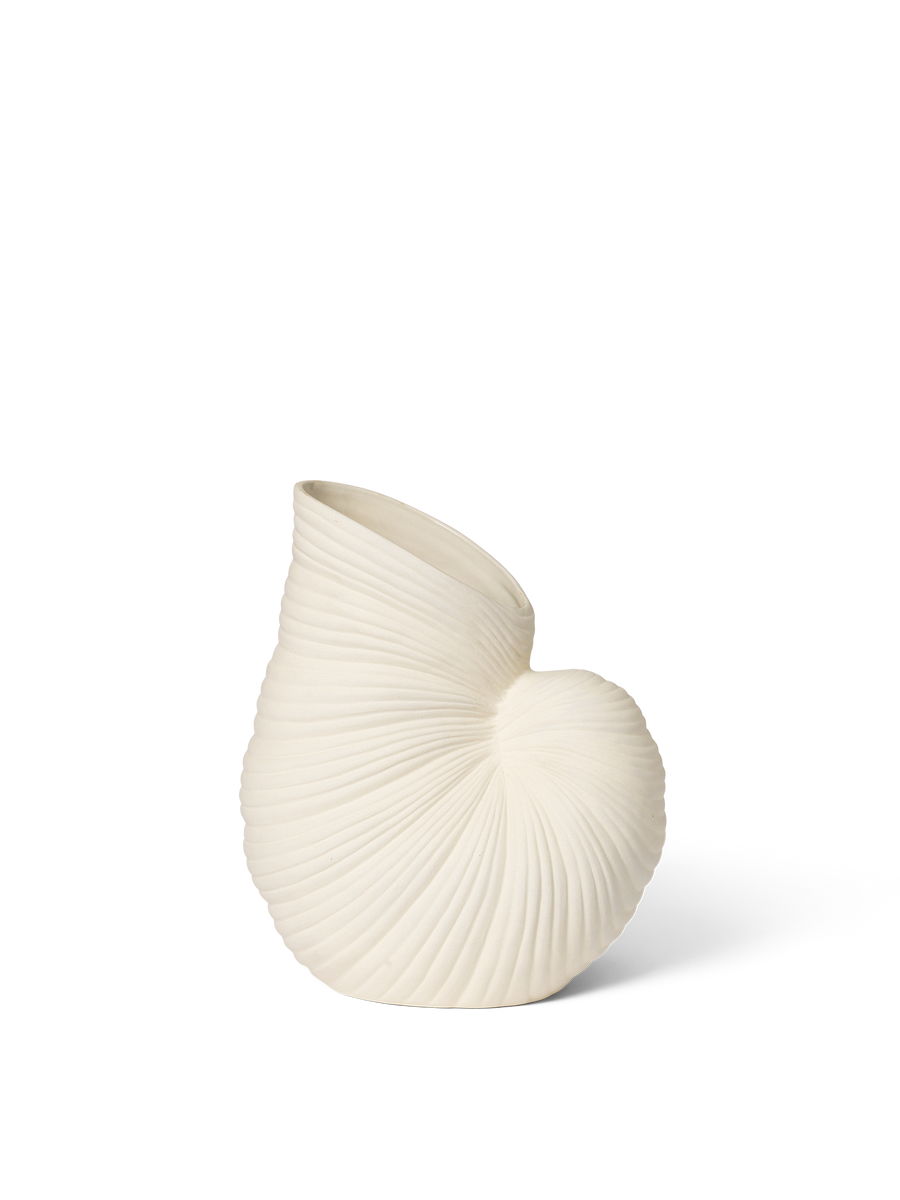 Ferm Living ファームリビング Shell Pot オフホワイト Ferm Living