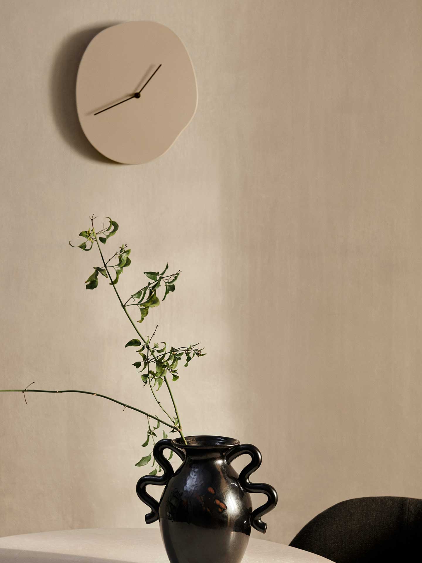 Melt Wall Clock - Cashmere | Ferm Living