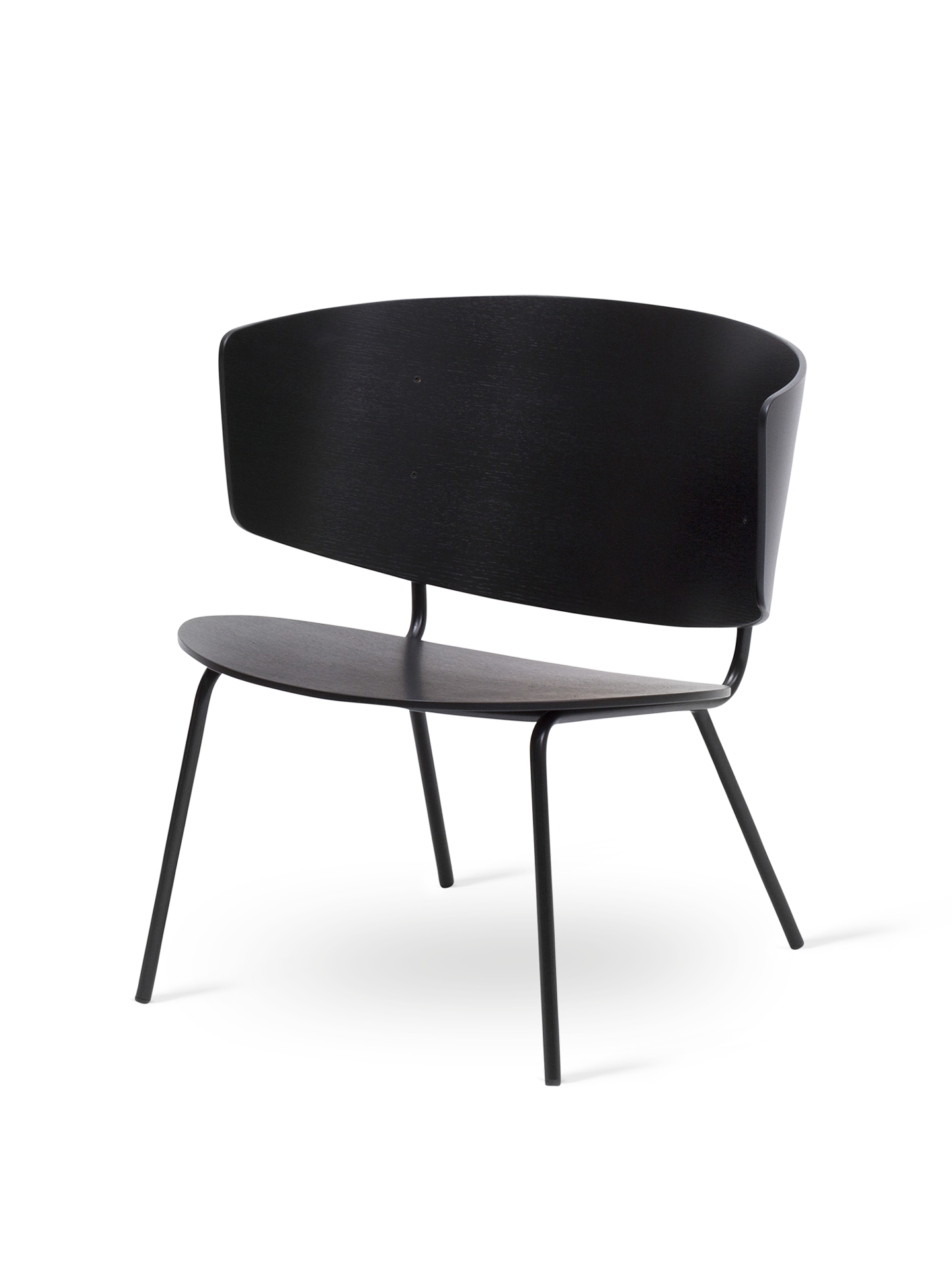 Herman Lounge Chair  Black