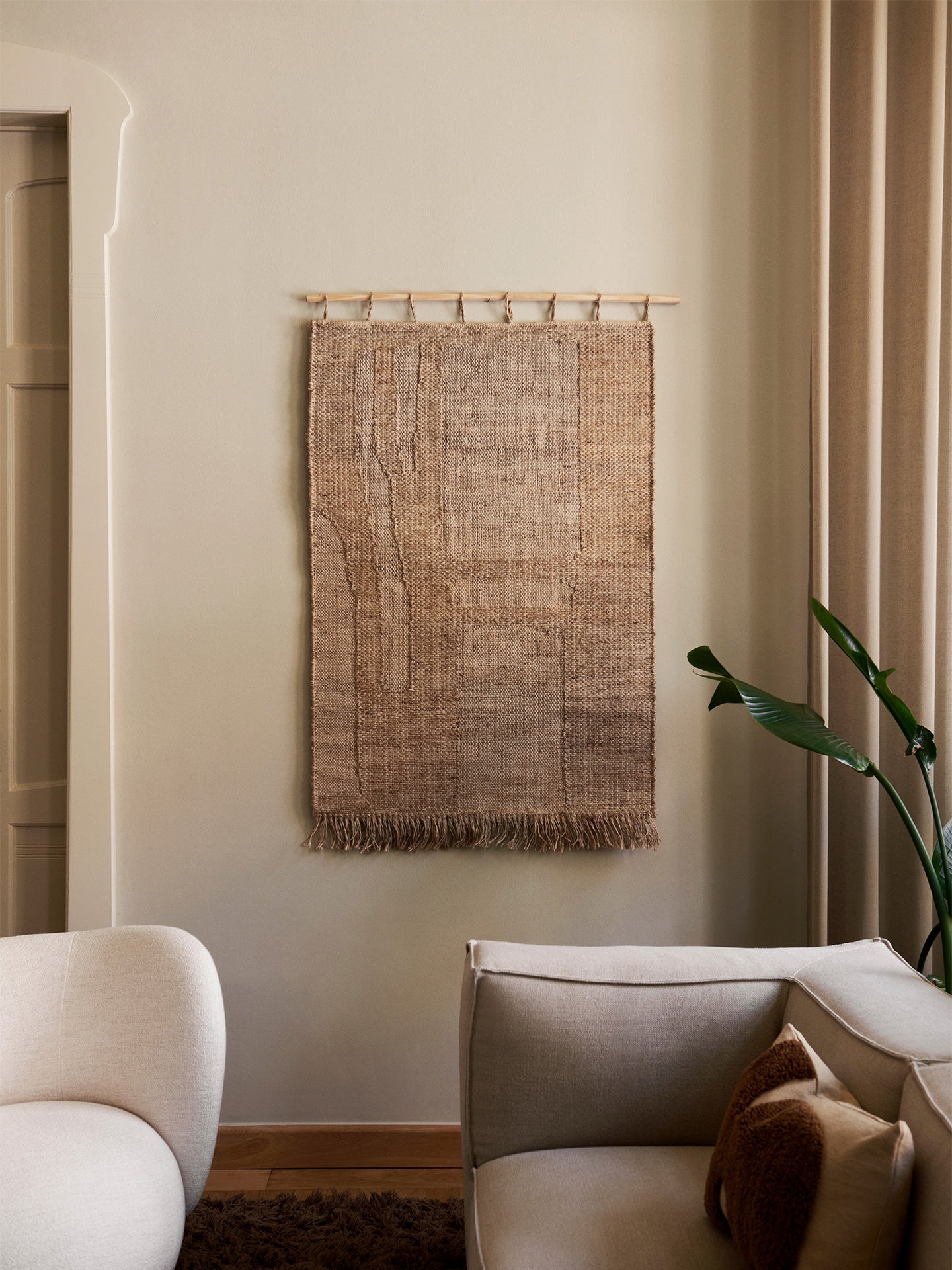 Harvest Wall Rug - Natural | Ferm Living