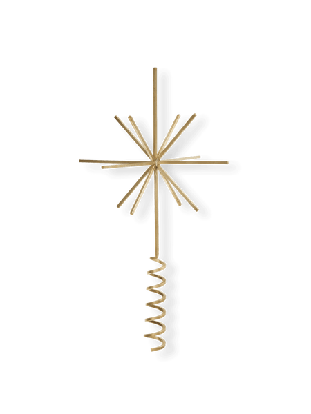 Brass Christmas Tree Top Star | Ferm Living
